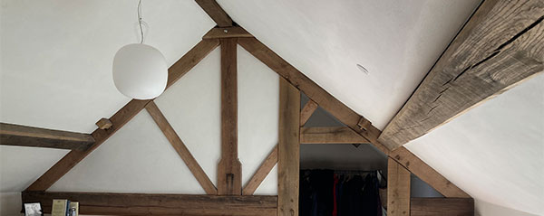 Barn conversion in the Wye Valley